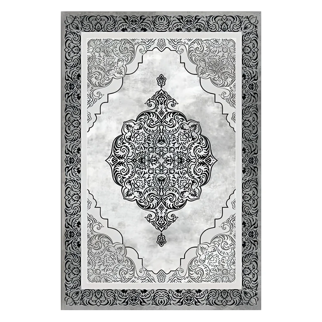 فرش مخمل نادی طرح سنتی کد O109